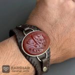 عکس دستبند عقیق سرخ