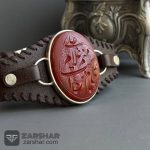 عکس دستبند عقیق سرخ