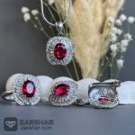 عکس نیم ست جواهری زنانه