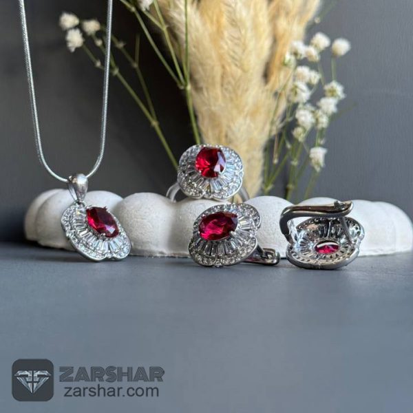 عکس نیم ست جواهری زنانه